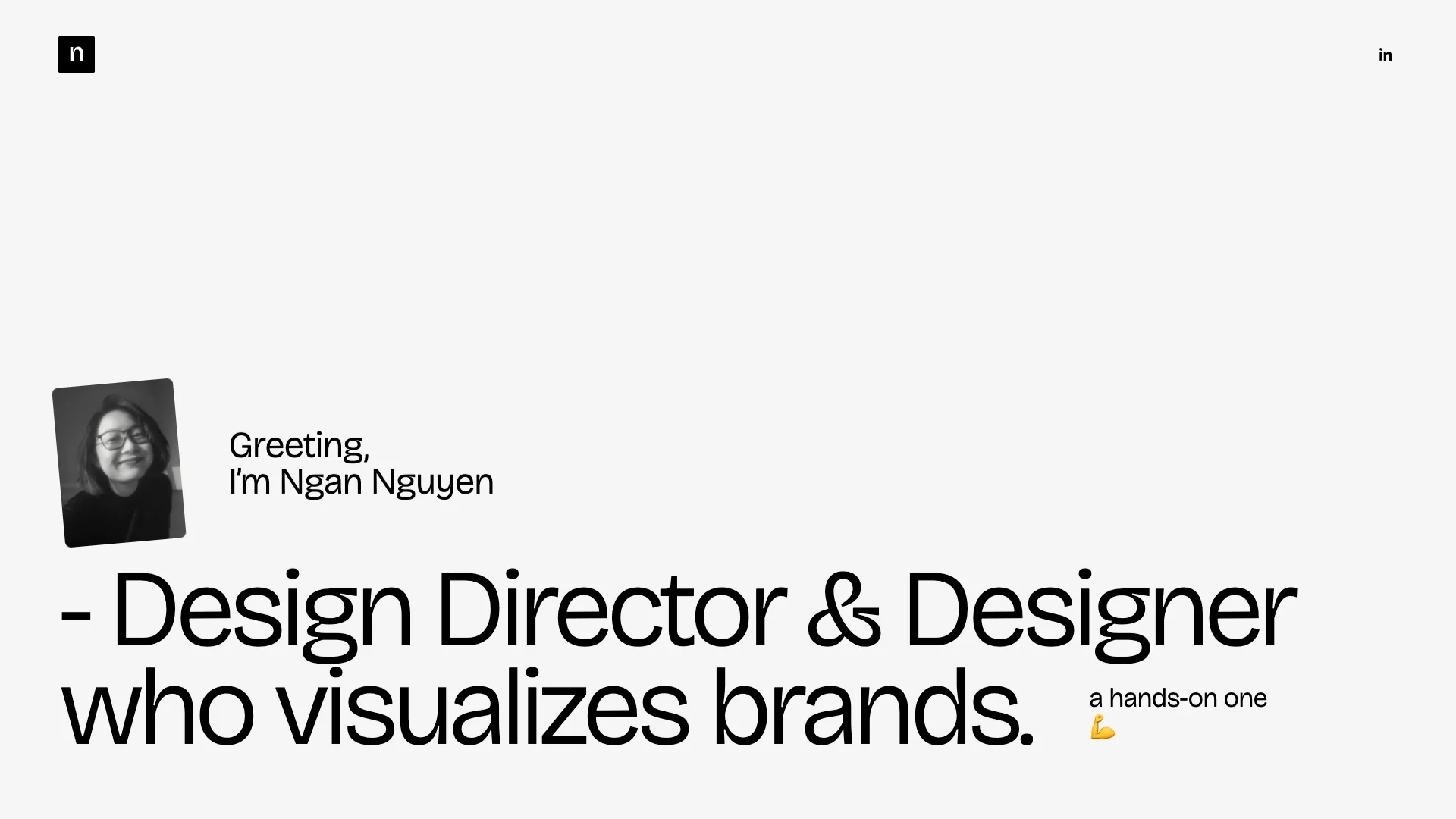 Portfolio website of Ngan Nguyen