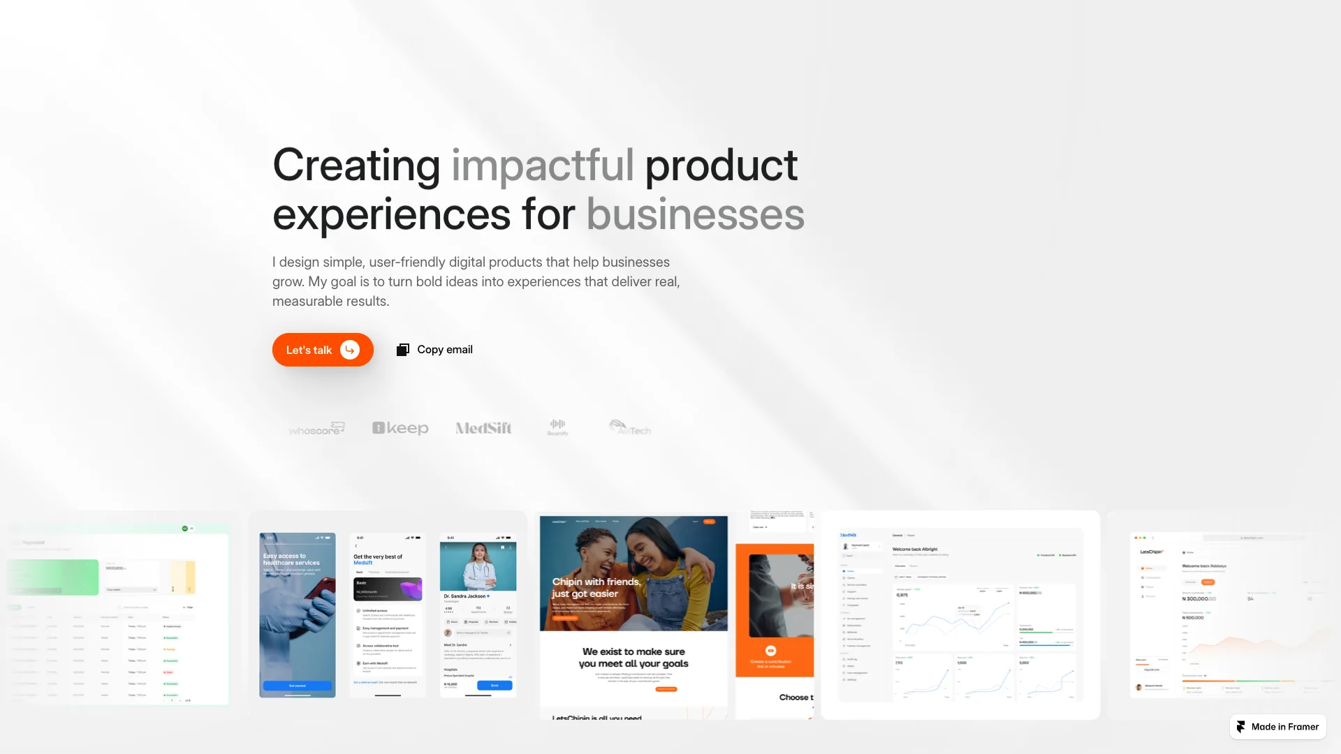 Portfolio website of Raymond Ugorji