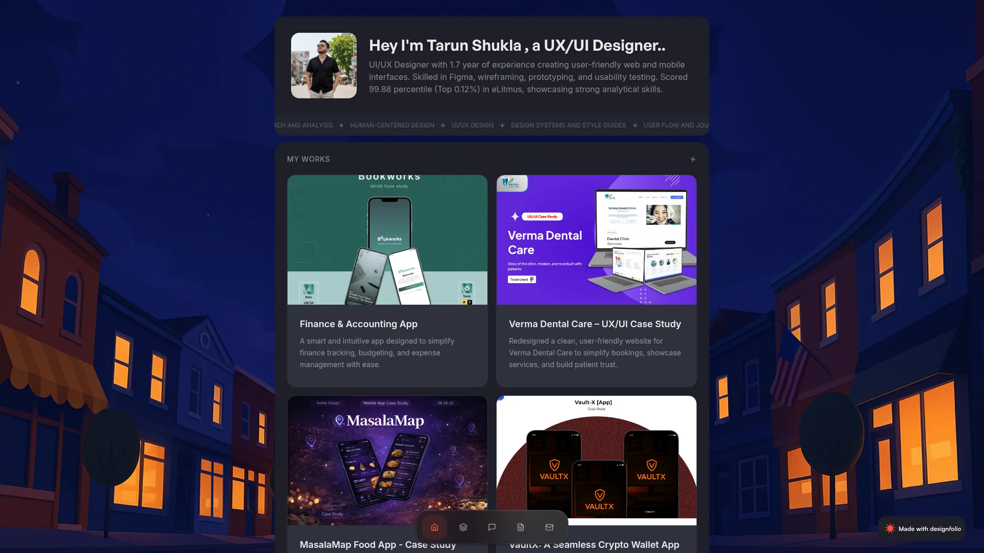 Portfolio website of TARUN SHUKLA