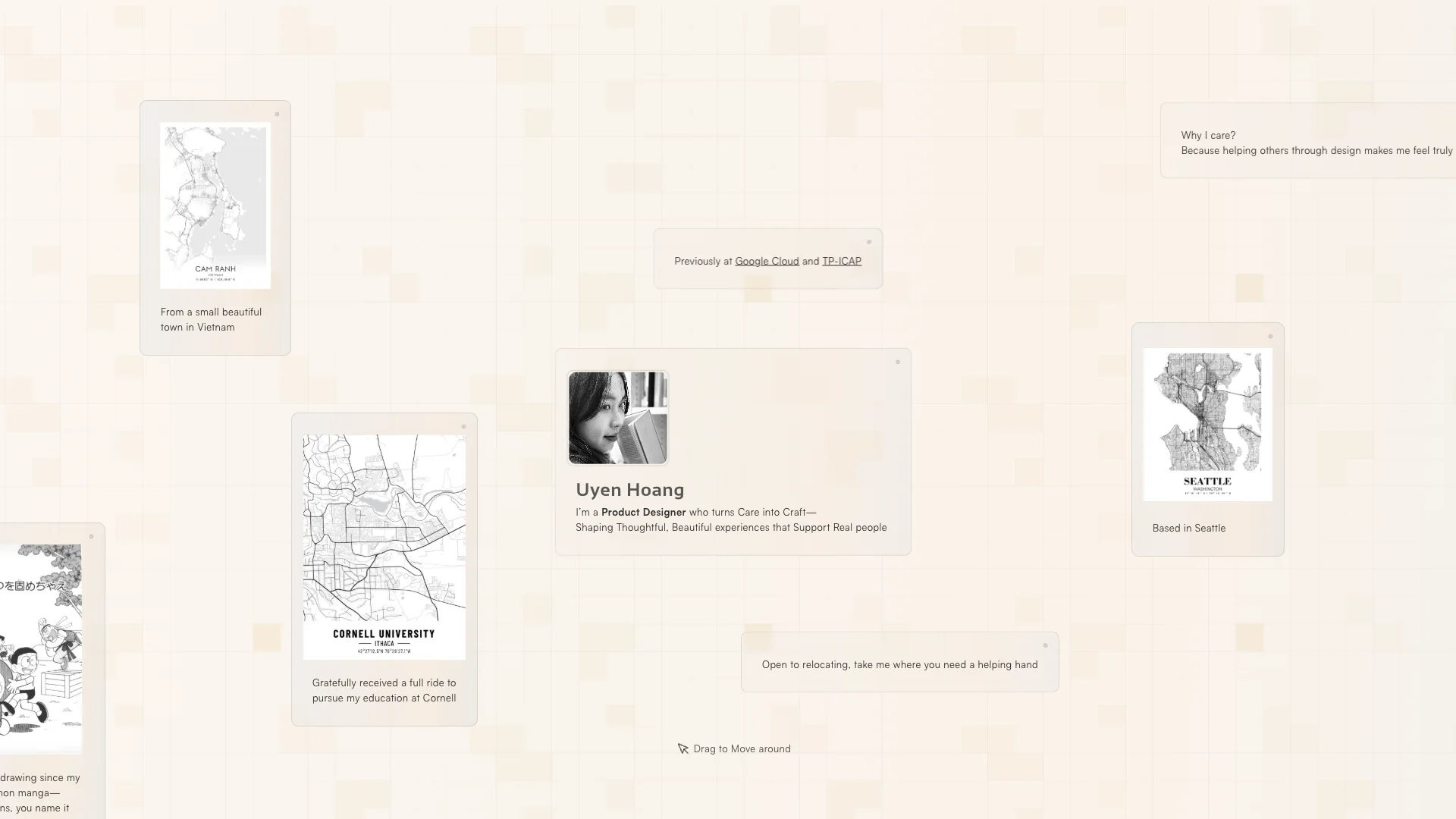 Portfolio website of Uyen Hoang