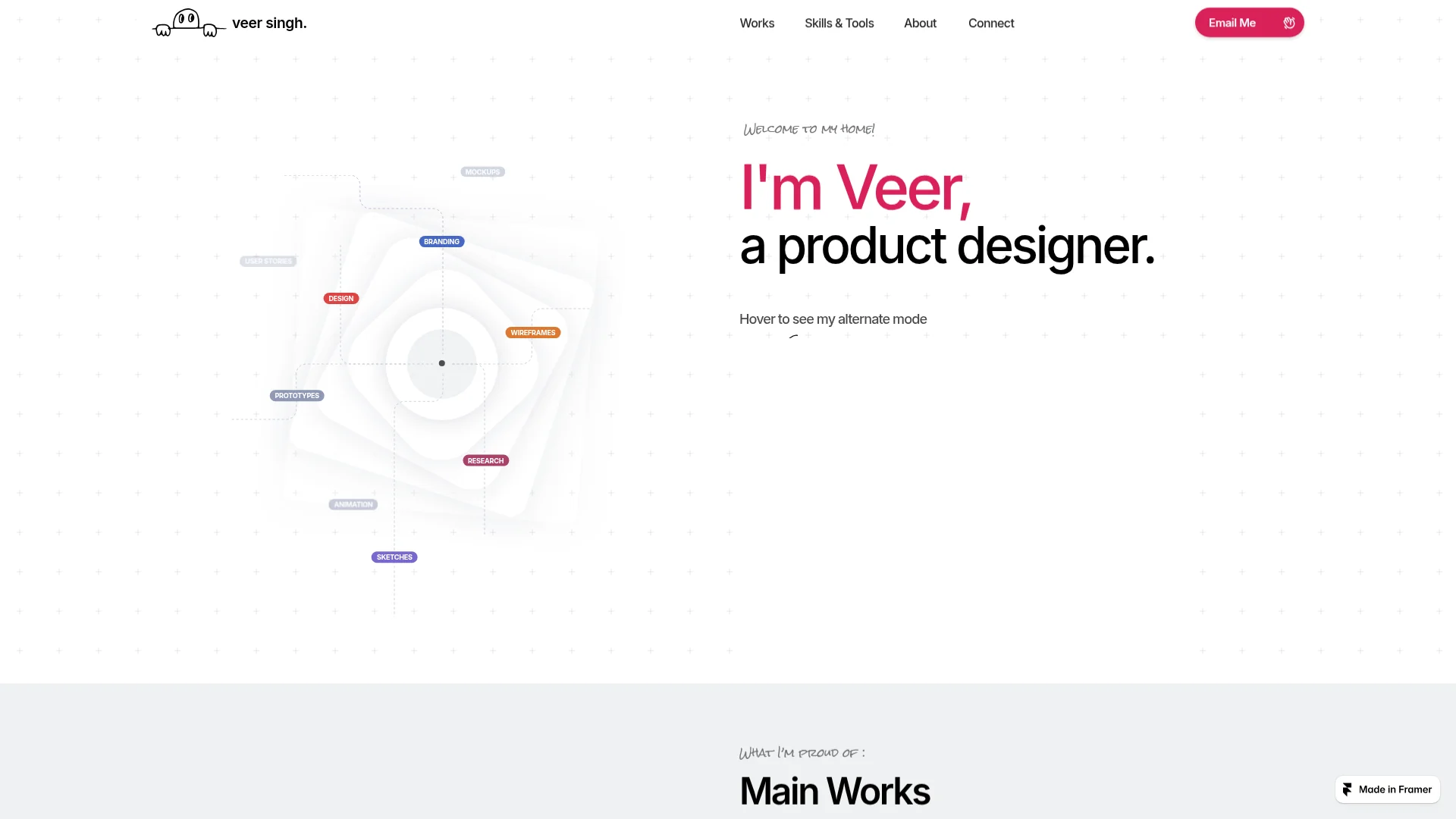 Portfolio website of Veer Pratap Singh